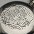 Circa 1915 Antique Omega Pocket Watch Diameter 53mm Railroad Watch Alloy Case In Good Working Condition